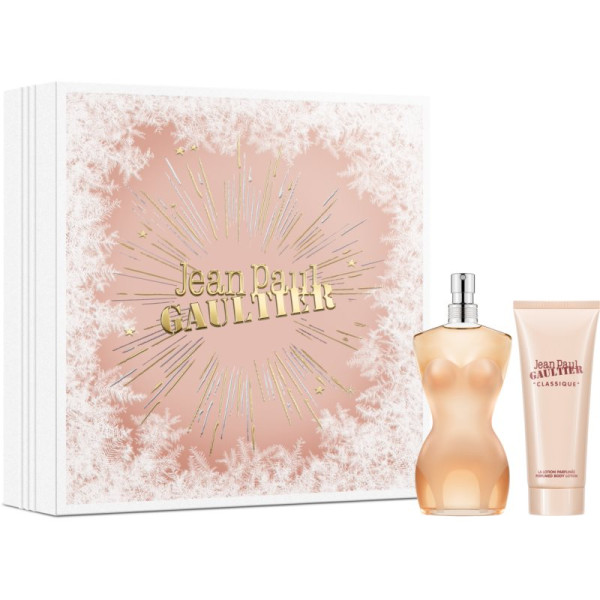 Jean Paul Gaultier Classique EDT rinkinys moterims (EDT, 100 ml + kūno losjonas, 75 ml)