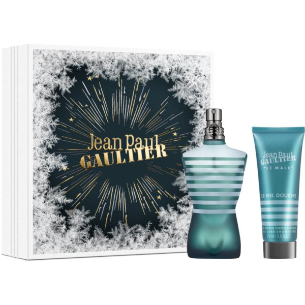 Jean Paul Gaultier Le Male rinkinys vyrams (EDT, 125 ml + dušo želė, 75 ml)