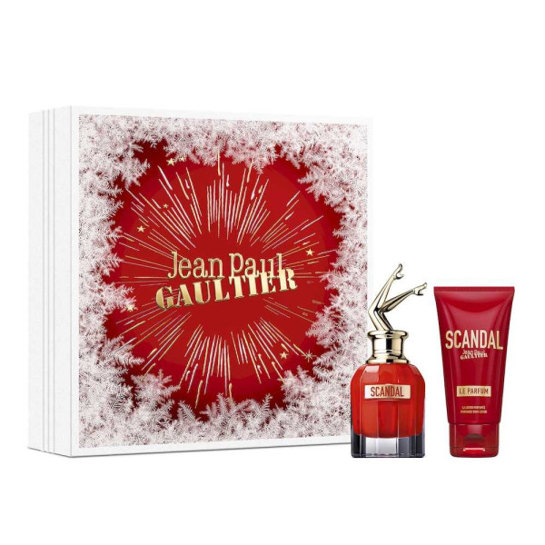  Jean Paul Gaultier Scandal Le Parfum EDP rinkinys moterims (EDP, 80 ml + kūno losjonas, 75 ml)