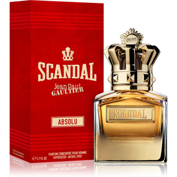 Jean Paul Gaultier Scandal Pour Homme Absolu Parfum Concentré PP kvepalai vyrams, 50 ml