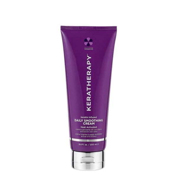 Keratherapy Keratin Infused Daily Smoothing Cream glotninamasis plaukų kremas su keratinu, 200 ml