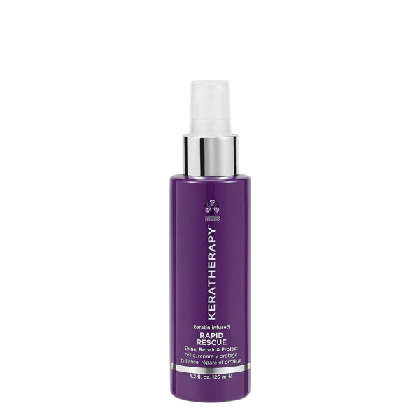 Keratherapy Keratin Infused Rapid Rescue purškiklis su keratinu pažeistiems plaukams, 125 ml