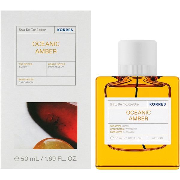 Korres Oceanic Amber EDT tualetinis vanduo vyrams, 50 ml