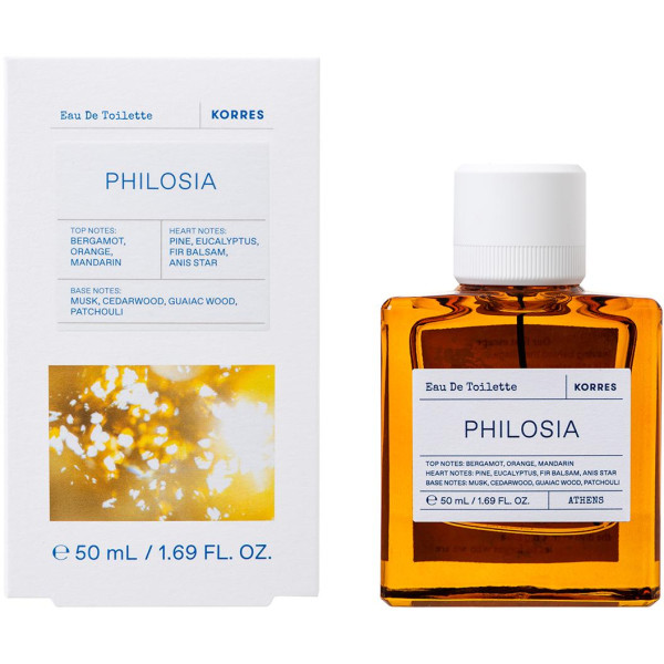 Korres Philosia EDT tualetinis vanduo unisex, 50 ml