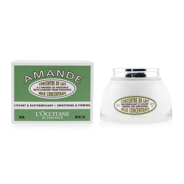 L’Occitane Almond Milk Concentrate Firming Body Cream migdolų kūno kremas, 200 ml