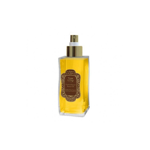 La Sultane de Saba Voyage en Orient Beauty Oil (gintaras, muskusas, santalmedis) grožio aliejus, 100 ml