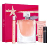 Lancôme La Vie Est Belle rinkinys moterims (EDP, 100 ml + EDP, 10 ml + kūno losjonas, 50 ml + blakstienų tušas Hypnose 01 Noir Hypnotic, 2 ml )