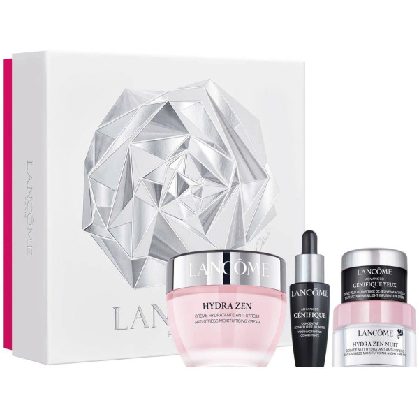 Lancome Hydra Zen Skincare Routine Set veido priežiūros priemonių rinkinys