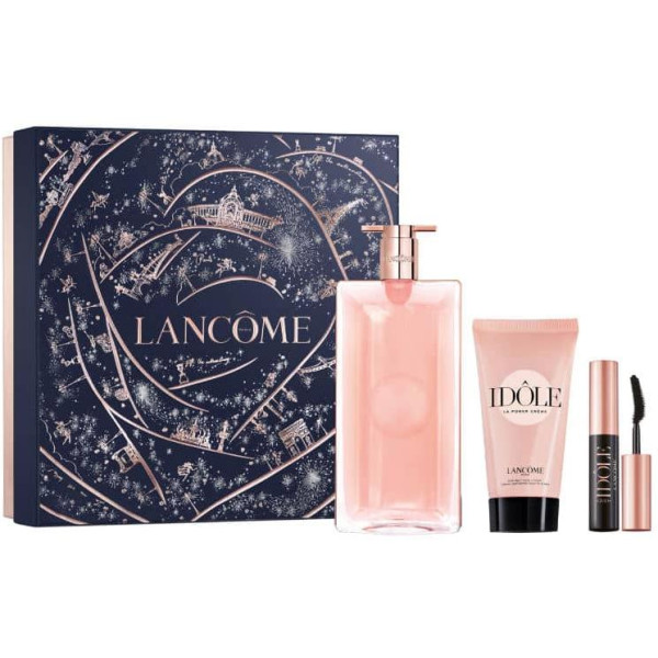 Lancome Idole Giftset rinkinys moterims 2024 (EDP, 50 ml + kūno losjonas, 50 ml + mini blakstienų tušas, 2,5 ml)