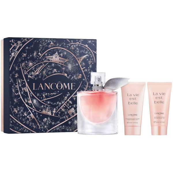 Lancome La Vie Est Belle Giftset rinkinys moterims (EDP, 50 ml + kūno losjonas, 50 ml + dušo želė, 50 ml)