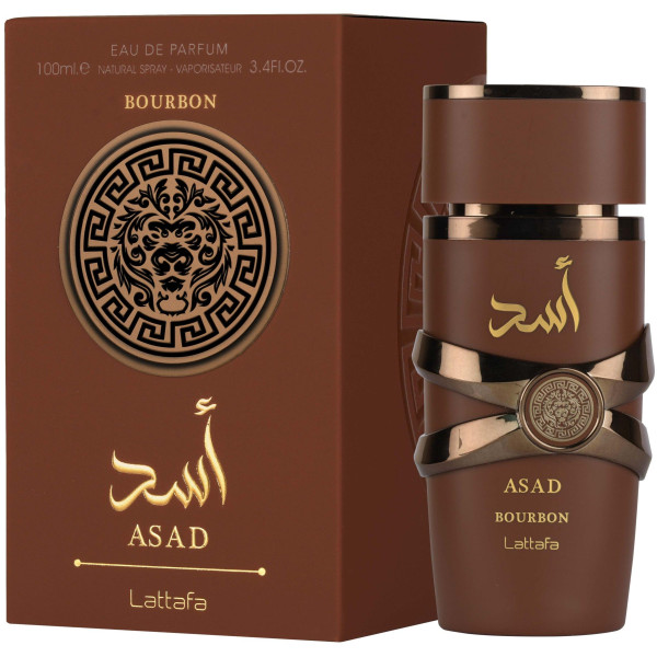 Lattafa Asad Bourbon EDP parfumuotas vanduo vyrams, 100 ml