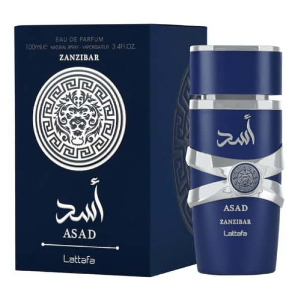 Lattafa Asad Zanzibar EDP parfumuotas vanduo vyrams, 100 ml