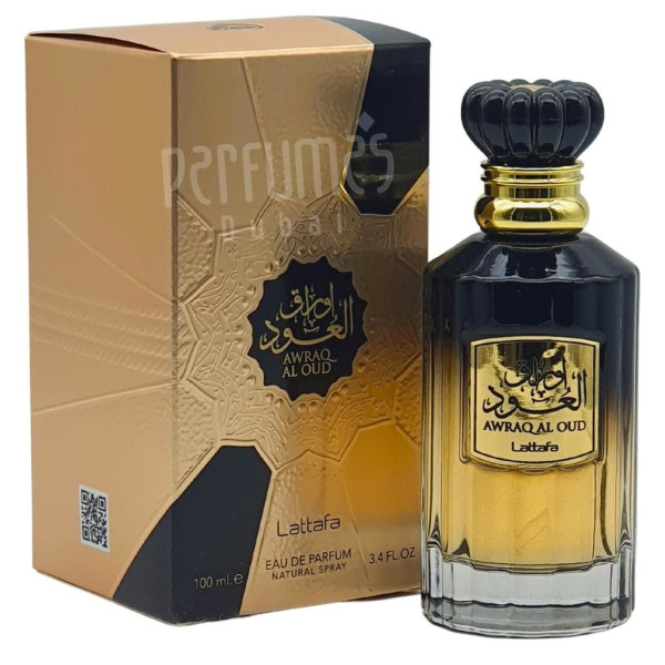 Lattafa Awraq Al Oud EDP parfumuotas vanduo Unisex, 100 ml