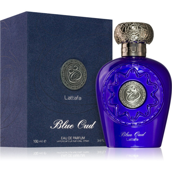 Lattafa Blue Oud EDP parfumuotas vanduo unisex, 100 ml