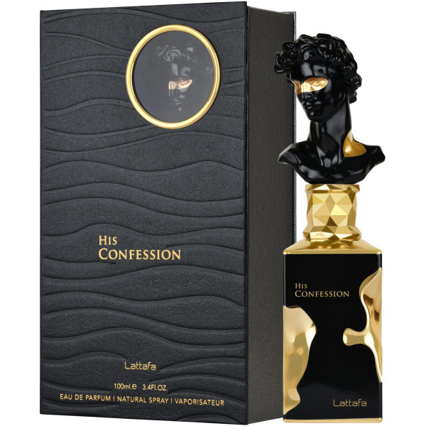 Lattafa His Confession EDP parfumuotas vanduo vyrams, 100 ml