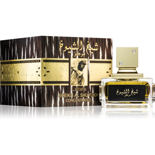 Lattafa Sheikh Al Shuyukh Concentrated EDP parfumuotas vanduo vyrams, 100 ml