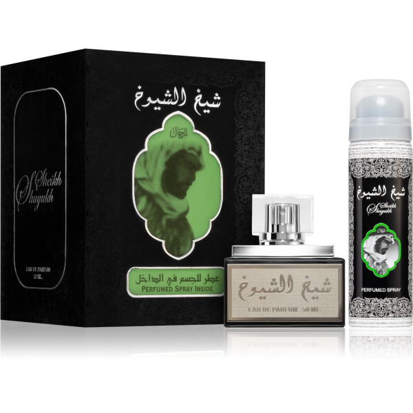 Lattafa Sheikh Al Shuyukh rinkinys unisex (EDP, 50 ml + dezodorantas, 75 ml)