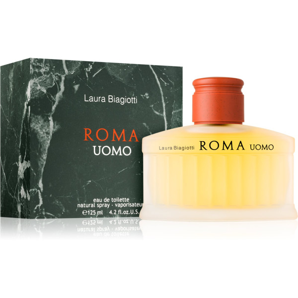 Laura Biagiotti Roma Uomo EDT tualetinis vanduo vyrams, 125 ml