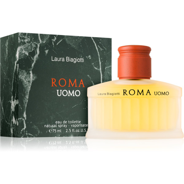 Laura Biagiotti Roma Uomo EDT tualetinis vanduo vyrams, 75 ml