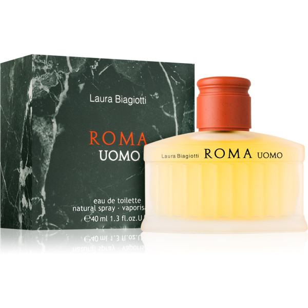 Laura Biagiotti Roma Uomo EDT tualetinis vanduo vyrams, 40 ml