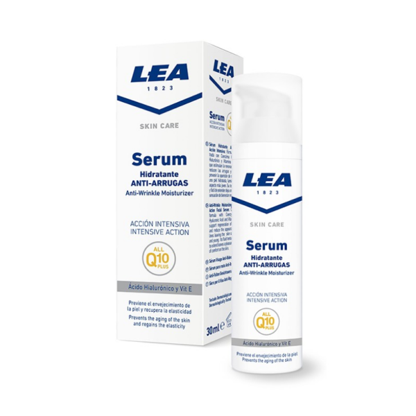 Lea Anti-Wrinkle Facial Serum Q10 Plus veido serumas, 30 ml