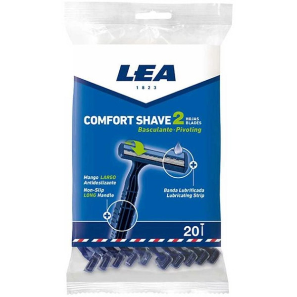 Lea Comfort Shave-2 skustuvas, 20 vnt.
