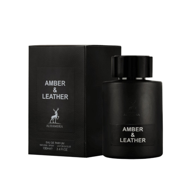 Maison Alhambra Amber & Leather EDP parfumuotas vanduo vyrams, 100 ml