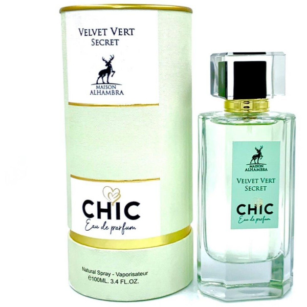 Maison Alhambra Chic Velvet Vert Secret EDP parfumuotas vanduo moterims, 100 ml