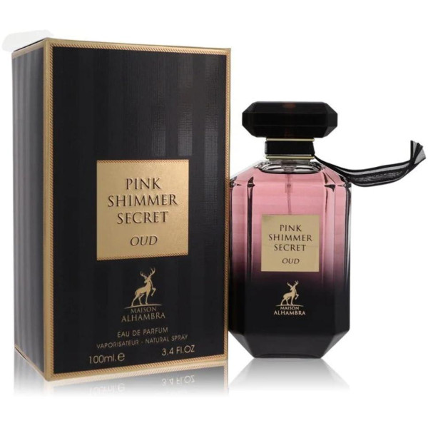 Maison Alhambra Pink Shimmer Secret Oud EDP parfumuotas vanduo moterims, 100 ml