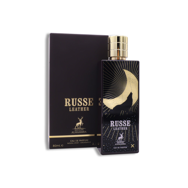 Maison Alhambra Russe Leather EDP parfumuotas vanduo unisex, 80 ml