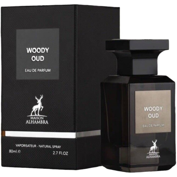 Maison Alhambra Woody Oud EDP parfumuotas vanduo unisex, 80 ml