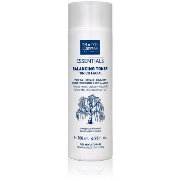 Martiderm Essentials Balancing Toner subalansuojantis veido tonikas, 200 ml