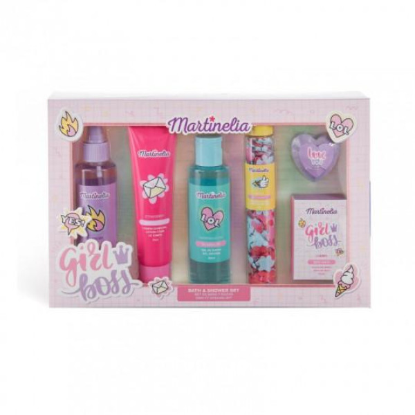 Martinelia Super Girl Bath & Shower Set vonios ir dušo priemonių rinkinys vaikams