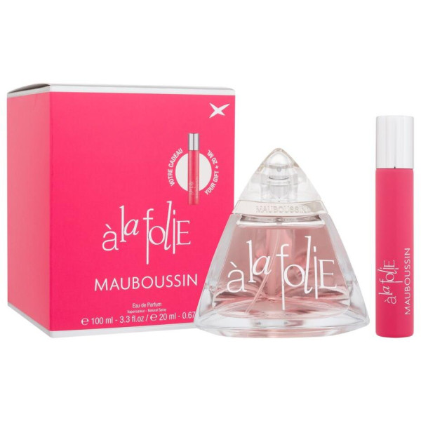 Mauboussin á la folie rinkinys moterims (EDP, 100 ml + EDP, 20 ml)