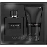 Mauboussin Pour Lui In Black rinkinys vyrams (EDP, 100 ml + dušo želė, 200 ml)