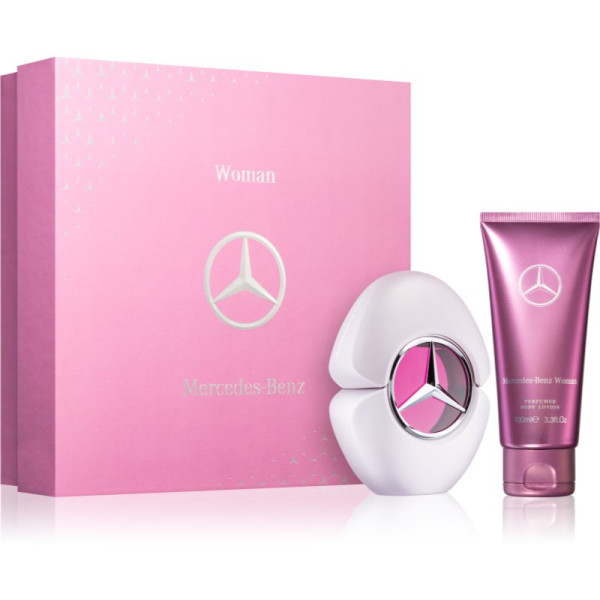 Mercedes-Benz Mercedes-Benz Woman rinkinys moterim (EDP, 90 ml + kūno losjonas, 100 ml)