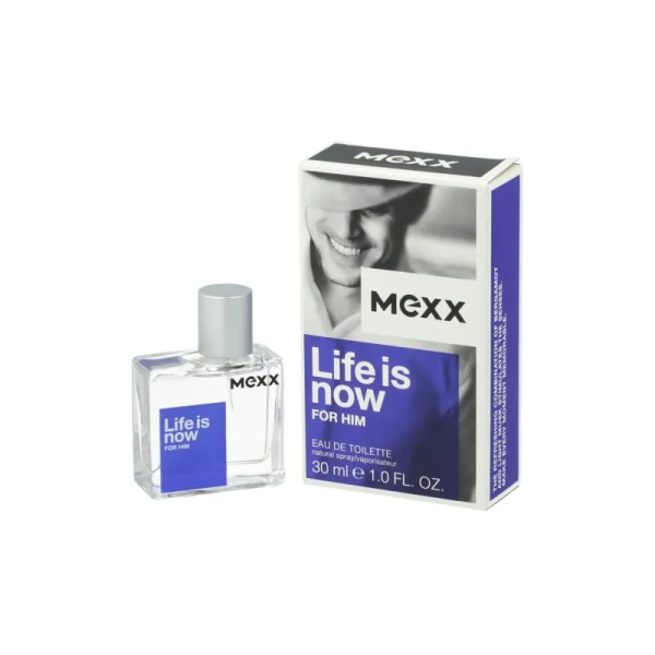 Mexx Life Is Now For Him EDT tualetinis vanduo vyrams, 30 ml