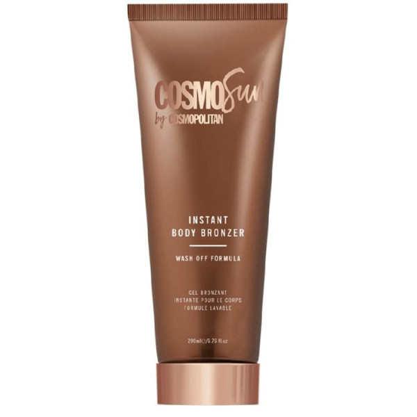 Momentinio poveikio losjonas kūnui CosmoSun Instant Body Bronzer Wash Off Formula, 200 ml