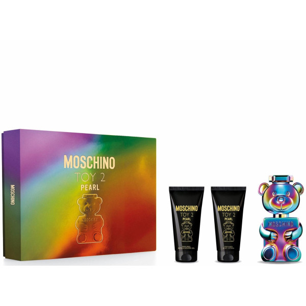 Moschino Toy 2 Pearl rinkinys unisex (EDP, 50 ml + dušo želė, 50 ml + kūno losjonas, 50 ml)