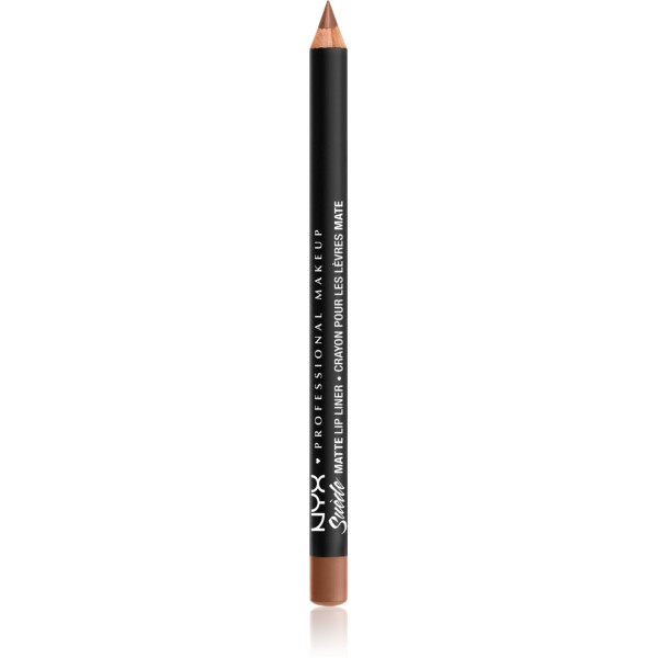 NYX Professional Suede Matte Lip Liner lūpų pieštukas, atspalvis: 04-Soft Spoken