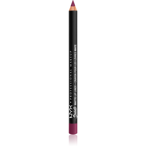 NYX Professional Suede Matte Lip Liner lūpų pieštukas, atspalvis: 58-Girl, Bye