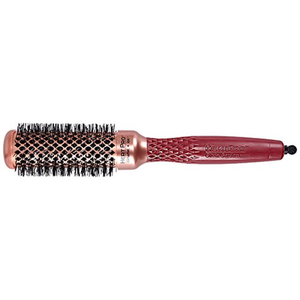 Olivia Garden Heat Pro Ceramic Ion Thermal Round Brush apvalus plaukų šepetys 32 mm