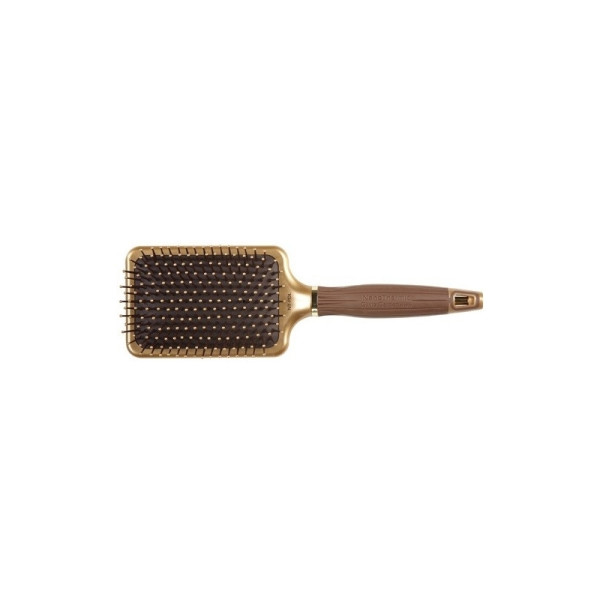 Olivia Garden Nanothermic + ion Paddle Brush plaukų šepetys