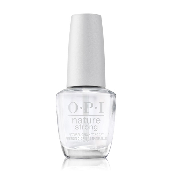 Opi 	Nature Strong Natural Origin Top Coat viršutinis nagų lako sluoksnis, atspalvis: NATTC Nature Strong, 15 ml