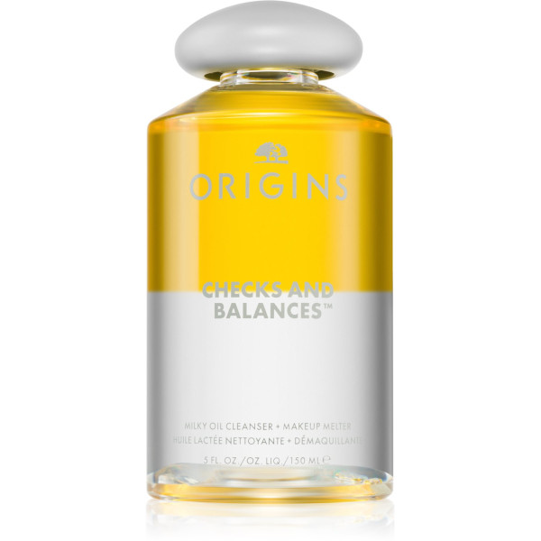 Origins Checks & Balances Milky Oil Cleanser+ Makeup Melter aliejinis makiažo valiklis, 150 ml