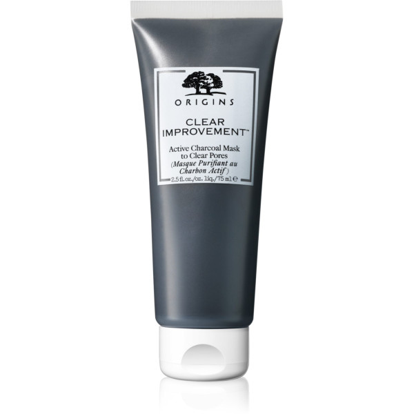 Origins Clear Improvement Active Charcoal Mask To Clear Pores valomoji kaukė su aktyvintosiomis anglimis, 75 ml