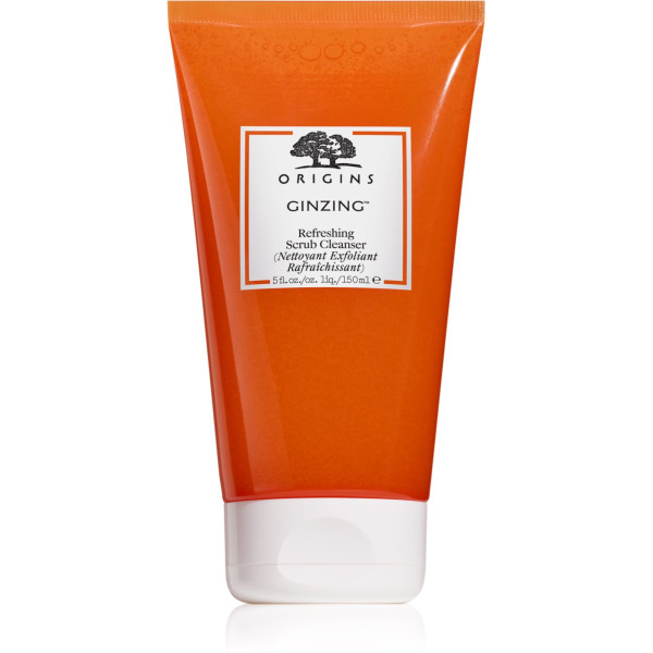 Origins Ginzing Refreshing Scrub Cleanser energijos suteikiantis veido šveitiklis, 150 ml