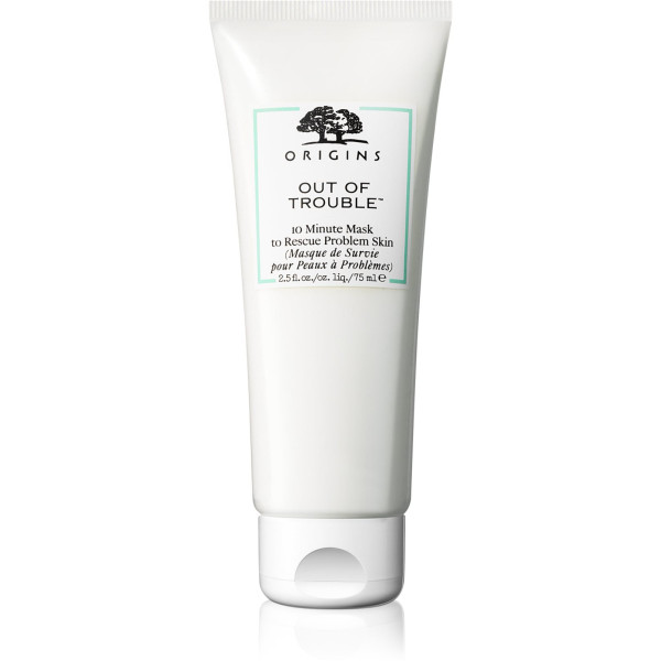 Origins Out Of Trouble-10 Minute Mask To Rescue Problem Skin intensyvaus ir greito poveikio grožį paryškinanti kaukė, 75 ml