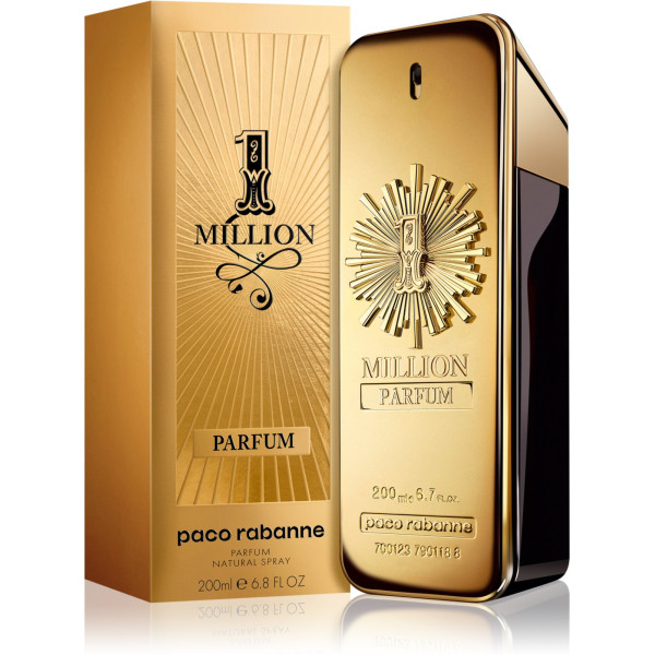 Paco Rabanne 1 Million Parfum kvepalai vyrams, 200 ml
