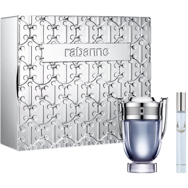 Paco Rabanne Invictus rinkinys vyrams (EDT, 100 ml + EDT,10 ml)